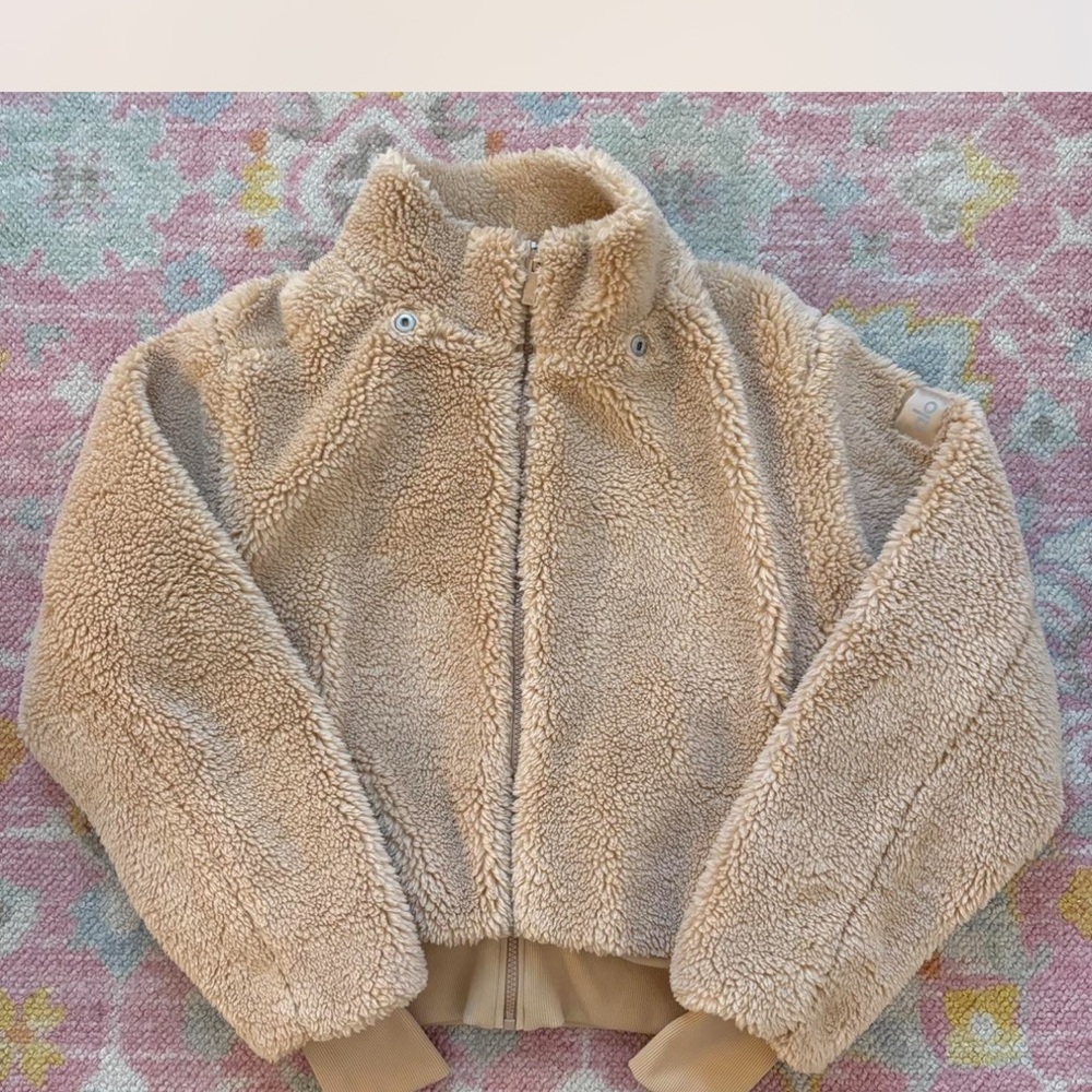Cozy Tan Sherpa ALO Jacket